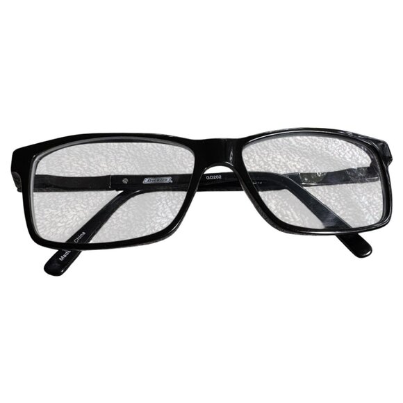 Dickies Black Frame Glasses GD202 Rectangular Eyeglasses black mens 54[]15 140 - Picture 1 of 3